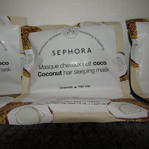Sephora Coconut Hair sleeping mask x 3 - Picture 2 of 4